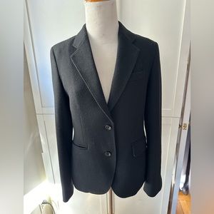 Ines De La Fressange for Uniqlo black wool blazer